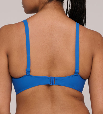 Prima Donna Swim unterlegtes Bikini Top Tief Aswan delphinium cheer blue