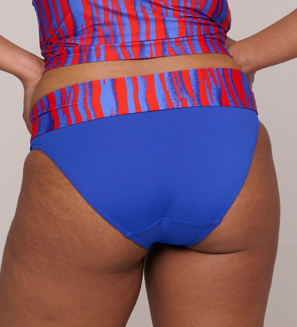 Prima Donna Swim Bikinislip mit Umschlag Skudai wild stripes
