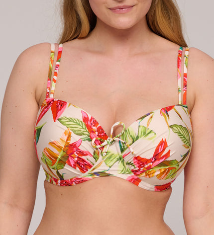Prima Donna Swim unterlegter Bikini Balconette Tanzania calm tropics