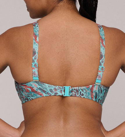 Prima Donna Swim unterlegter Bikini Balconette Riyad turquoise seas