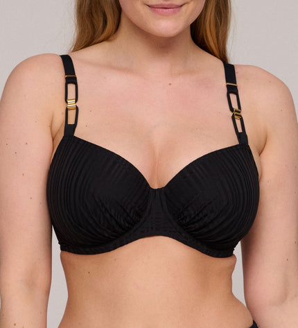 Prima Donna Swim unterlegter Bikini Balconette Kiruna schwarz