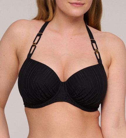 Prima Donna Swim unterlegter Bikini Balconette Kiruna schwarz