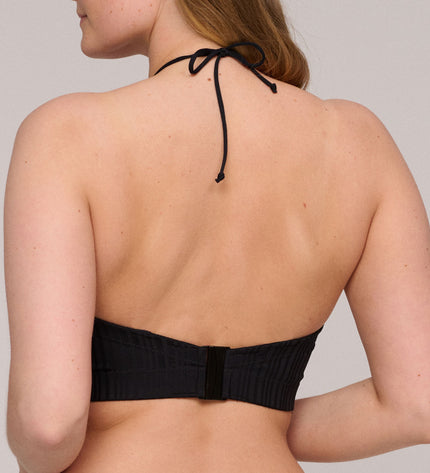 Prima Donna Swim unterlegter Bikini Trägerlos Kiruna schwarz