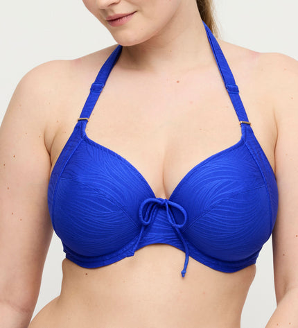 Prima Donna Swim Bikini mit Bügel ohne Polsterung Mantas electric blue