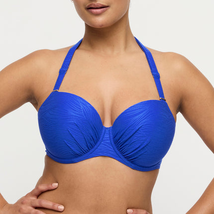 Prima Donna Swim unterlegter Bikini Balconette Mantas electric blue