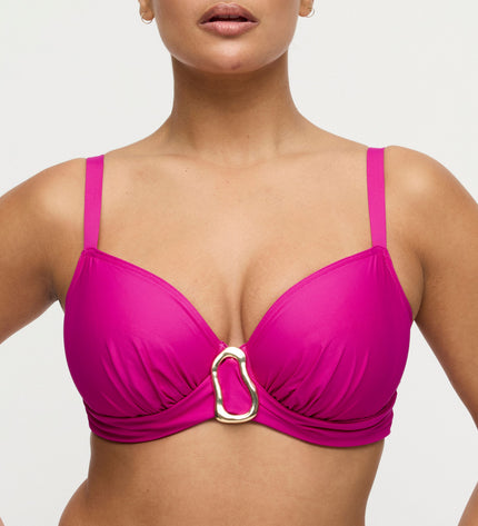 Prima Donna Swim Bikini mit Bügel ohne Polsterung Uvita deep magenta