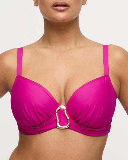 Prima Donna Swim Bikini mit Bügel ohne Polsterung Uvita deep magenta