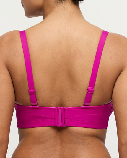 Prima Donna Swim unterlegter Bikini mit Bügel Trägerlos Uvita deep magenta