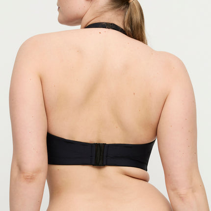 Prima Donna Swim unterlegter Bikini mit Bügel Trägerlos Uvita schwarz