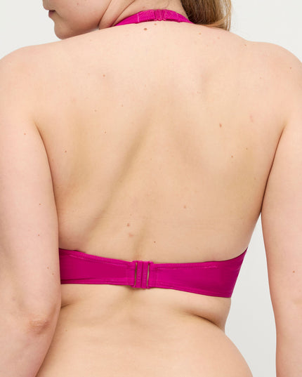 Prima Donna Swim unterlegtes Bikini-Top Tiefdekoll Uvita deep magenta