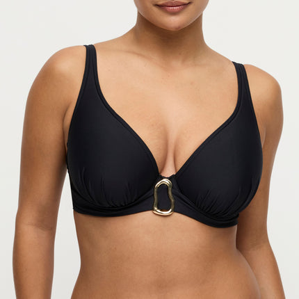 Prima Donna Swim unterlegtes Bikini-Top Tiefdekoll Uvita schwarz