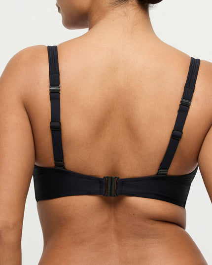 Prima Donna Swim unterlegtes Bikini-Top Tiefdekoll Uvita schwarz