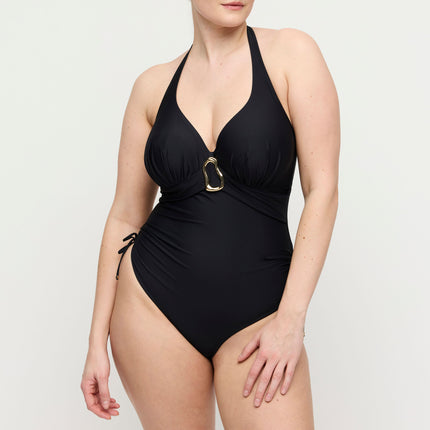 Prima Donna Swim Tiefdekolletierter Badeanzug Uvita schwarz