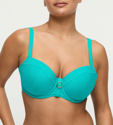 Primadonna Swim Unterlegter Bikini mit Bügel Balconette Delray sea turtle