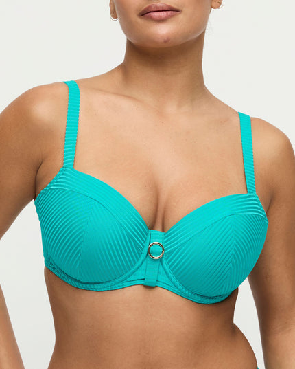 Primadonna Swim Unterlegter Bikini mit Bügel Balconette Delray sea turtle