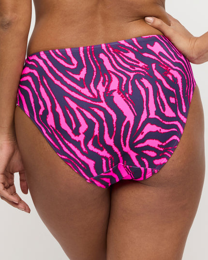 Prima Donna Swim Bikini Taillenslip Malabo hot pink zebra