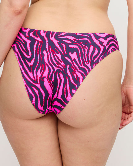 Prima Donna Swim Bikini Slip Brazilian Malabo hot pink zebra
