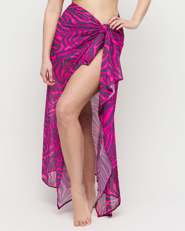 Prima Donna Bademode Pareo Malabo hot pink zebra