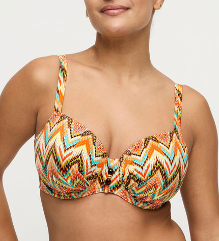 Prima Donna Swim Bikini mit Bügel ohne Polsterung Tubou ikat summer