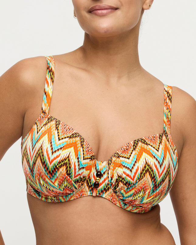 Prima Donna Swim Bikini mit Bügel ohne Polsterung Tubou ikat summer
