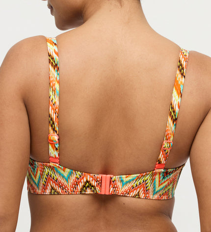 Prima Donna Swim Bikini mit Bügel Balconette Tubou ikat summer
