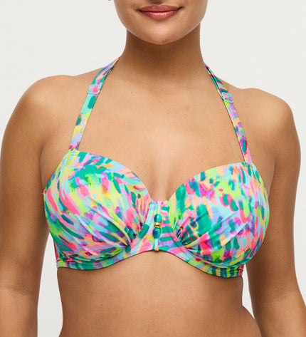 Prima Donna Swim Bikini mit Bügel ohne Polsterung Douala impressionist summer