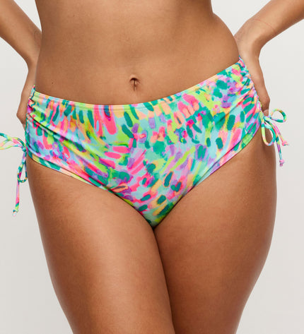 Prima Donna Swim Bikini Taillenslip mit Schnur Douala impressionist summer