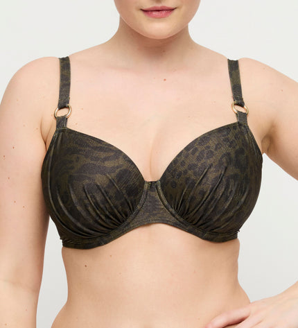 Prima Donna Swim Bikini mit Bügel ohne Polsterung Ratjada jungle Jaguar