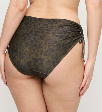 Prima Donna Swim Bikini Taillenslip mit Schnur Ratjada jungle Jaguar