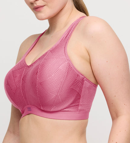 Prima Donna unterlegter Sport BH The Game orchid pink