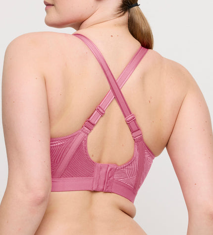Prima Donna unterlegter Sport BH The Game orchid pink