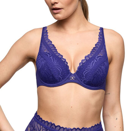 Marie Jo Unterlegter BH Tiefdekoll. Cerina velvet blue