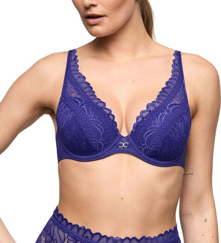 Marie Jo Unterlegter BH Tiefdekoll. Cerina velvet blue