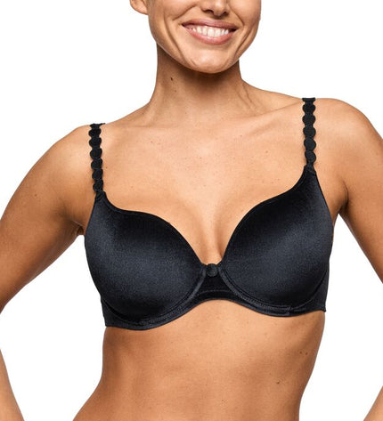 Marie Jo Unterlegter BH Herzform Tom black velvet