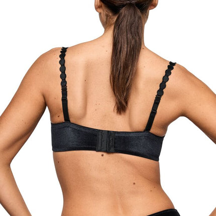 Marie Jo Unterlegter BH Herzform Tom black velvet