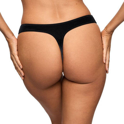 Marie Jo Tom - String black velvet