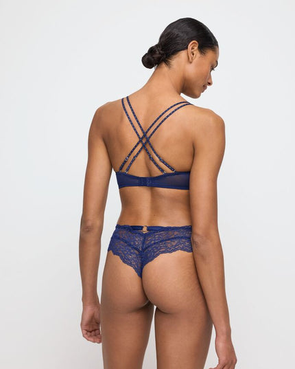 Marie Jo Bralette Musea sapphire blue