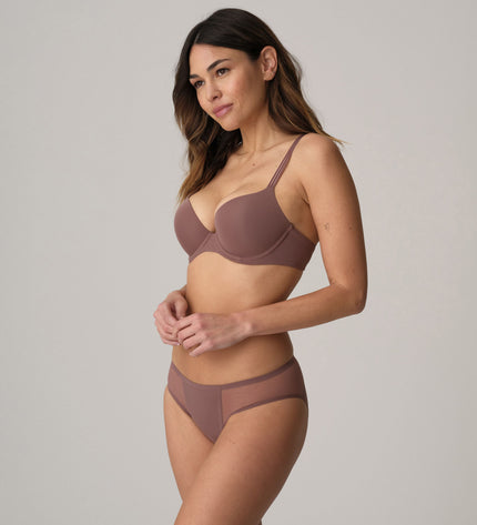 Marie Jo Push Up Louie satin taupe