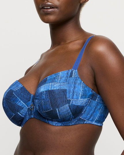 Prima Donna Twist Vollschalen BH Mauna twill blue