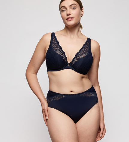 Prima Donna halb unterlegter Bügel-BH Tiefdekolletiert Salerno midnight blue