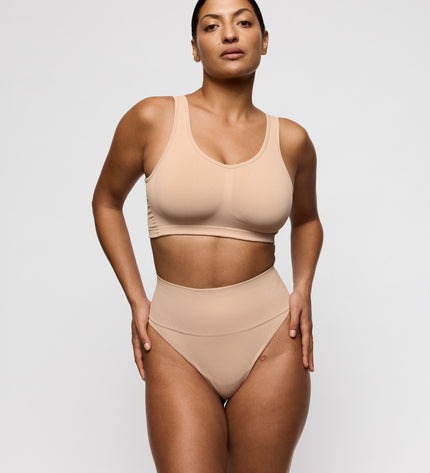 Primadonna  Shapewear String Nudda caffé latte