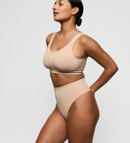 Primadonna  Shapewear String Nudda caffé latte