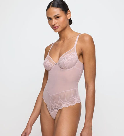Marie Jo Tief Dekolletierter Body Cathia bois de rose