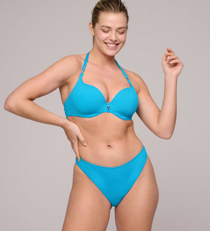 Bikini imbottito a cuore Marie Jo Swim, modello Cherilyn, colore sea breeze.