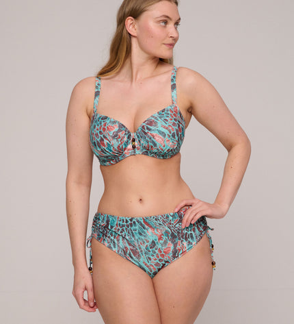 Prima Donna Swim Bikini Taillenslip mit Schnur Riyad turquoise seas