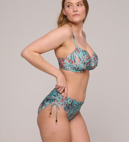 Prima Donna Swim Bikini Taillenslip mit Schnur Riyad turquoise seas