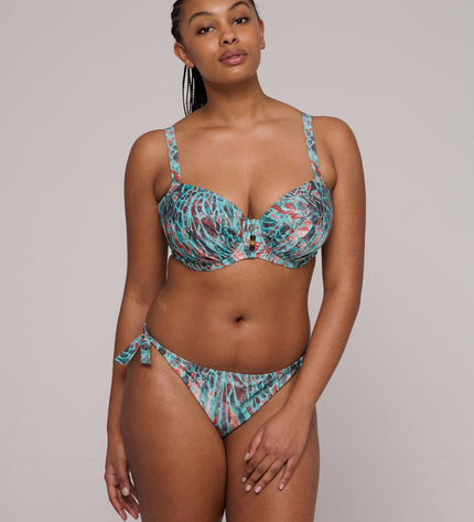 Prima Donna Swim unterlegter Bikini Balconette Riyad turquoise seas