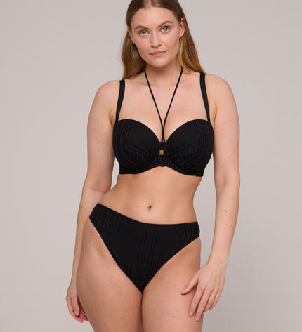 Prima Donna Swim unterlegter Bikini Trägerlos Kiruna schwarz