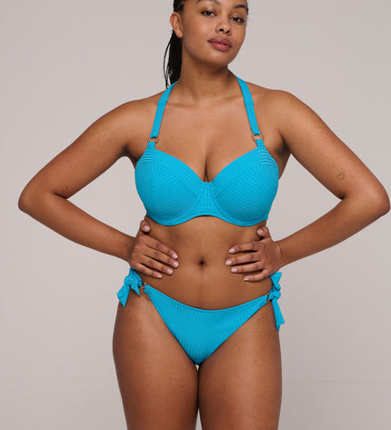 Prima Donna Swim Bikini Hüftslip mit Schnüren Kochi sea breeze