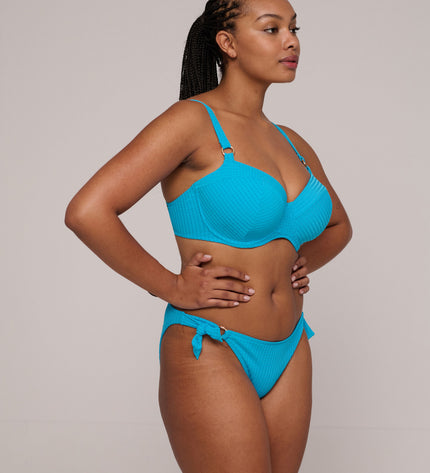 Prima Donna Swim Bikini Hüftslip mit Schnüren Kochi sea breeze